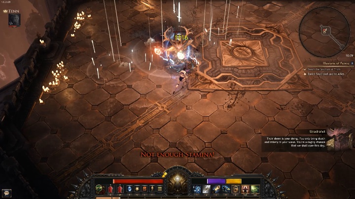 Po zabiciu sojuszników bossa będziesz miał już większość walki ze sobą - Sinadrahel | Boss w grze Wolcen - Wolcen Lords of Mayhem - poradnik do gry