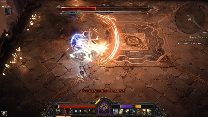 W trakcie walki najlepiej włącz formę apokaliptyczną - Sinadrahel | Boss w grze Wolcen - Wolcen Lords of Mayhem - poradnik do gry