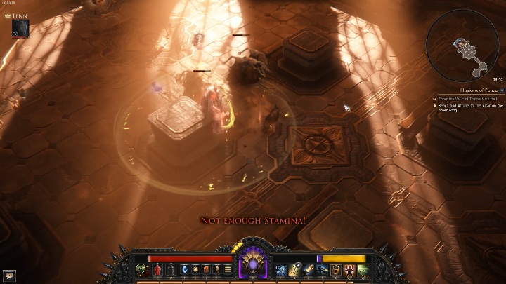 Boss ma nad sobą tarczę - Eleazar, Silenced Hierophant | Boss w grze Wolcen - Wolcen Lords of Mayhem - poradnik do gry