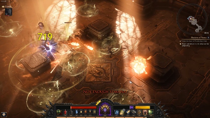 Głównym atakiem przeciwników jest grad strzał - Eleazar, Silenced Hierophant | Boss w grze Wolcen - Wolcen Lords of Mayhem - poradnik do gry