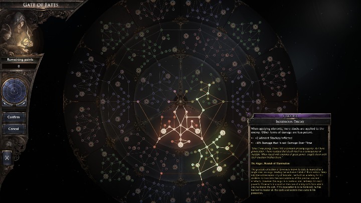 Jasność umysłu - zmniejsza koszty zaklęcia i obrażenia od nich - Podwójne sztylety | Buildy w grze Wolcen - Wolcen Lords of Mayhem - poradnik do gry