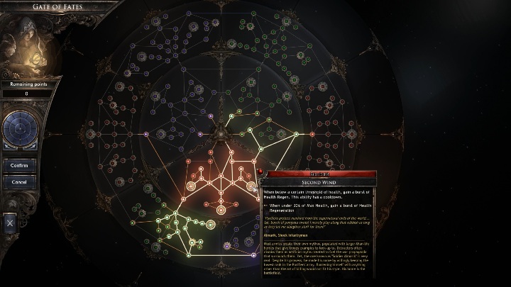 Nieustraszony - zwiększa zaciekłość o 25% - Endgame | Buildy w grze Wolcen - Wolcen Lords of Mayhem - poradnik do gry