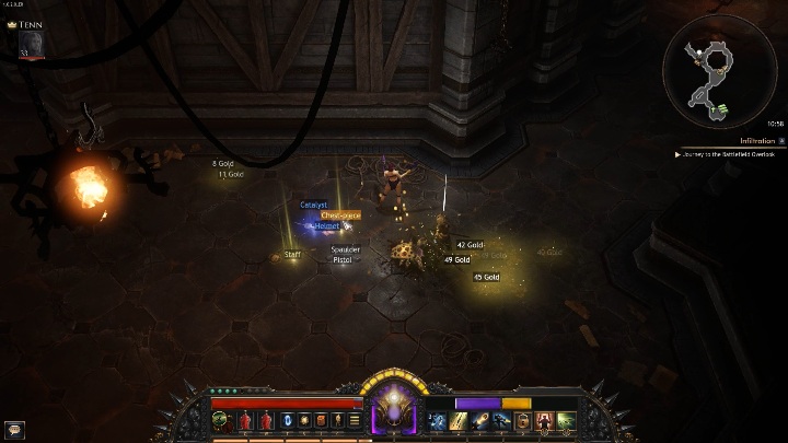 Jeśli zaatakujesz, Omen wyrzuci z siebie sporą ilość złota - Czym są omeny bogactw w Wolcen? - Wolcen Lords of Mayhem - poradnik do gry