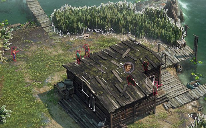 Funkcja podświetlania obiektów oraz NPC-ów z okolicy gwarantuje ogromną pomoc i ułatwia poprawne rozgrywanie misji - Desperados 3: Eksploracja, skradanie się - Desperados 3 - poradnik do gry