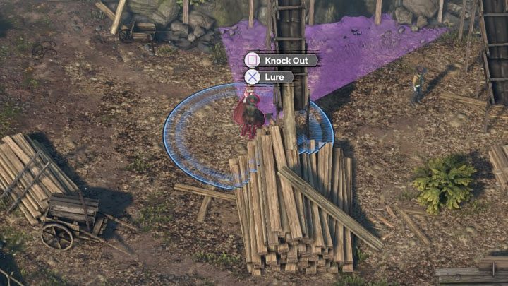 Dzięki przejściu przez tartak (lub zjechaniu na linie) znajdziesz się w obszarze przed tartakiem (M6,12) - Desperados 3: Wariant 1 - Znajdź dynamit na strzelnicy, 6 Misja - solucja - Desperados 3 - poradnik do gry