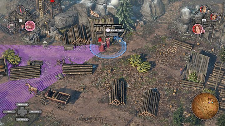 Twoim pierwszym zadaniem jest zaliczenie przeprawy w stronę kamieniołomu (M6,2) - Desperados 3: Wariant 2 - Znajdź dynamit w kamieniołomie, 6 Misja - solucja - Desperados 3 - poradnik do gry