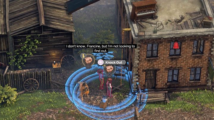 Główne wejście do banku jest pilnie strzeżone - Desperados 3: Zdobądź przebranie i znajdź McCoya, 8 Misja - solucja - Desperados 3 - poradnik do gry