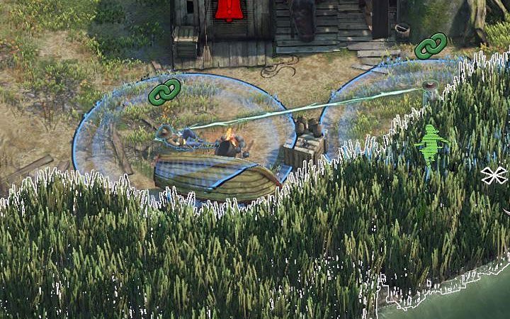 Przeciwników z okolic chatki możesz eliminować w dowolnej kolejności, przy czym warto rozpocząć od pozbycia się kilku osób z południowego obszaru (M9,9) - Desperados 3: Uwolnij McCoya, 9 Misja - solucja, opis przejścia - Desperados 3 - poradnik do gry