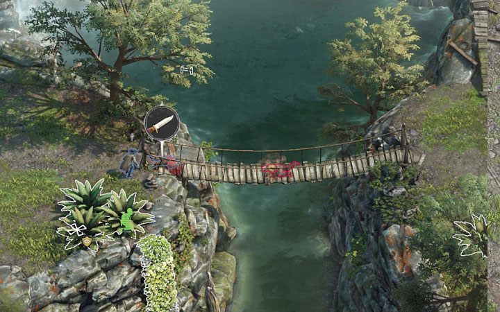 Zanim podejmiesz właściwe starania w kwestii oswobodzenia Hectora (M9,4) warto zadbać o to żeby McCoy mógł dotrzeć do centralnej części mapy - Desperados 3: Uwolnij Kate i Hectora, 9 Misja - solucja, opis przejścia - Desperados 3 - poradnik do gry