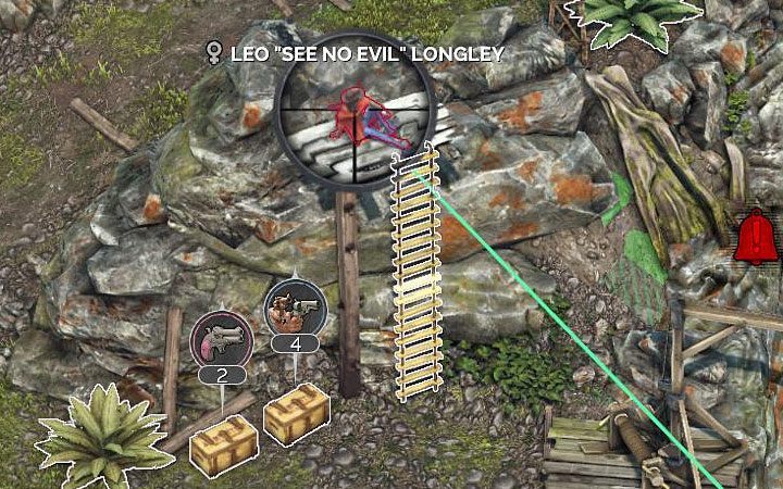 McCoy może zastrzelić drugiego snajpera (M9,12) - Desperados 3: Uwolnij Kate i Hectora, 9 Misja - solucja, opis przejścia - Desperados 3 - poradnik do gry