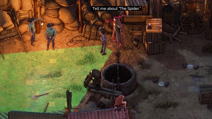 Druga grupa to rozmówcy z zakazanych lokacji (M10,4), tzn - Desperados 3: Zdobądź przebranie, podsłuchaj rozmowy - solucja, opis przejścia - Desperados 3 - poradnik do gry