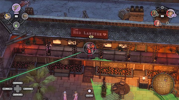 Sporym problemem jest również pokazany na obrazku przeciwnik w ponczo, który cały czas obserwuje dziedziniec - Desperados 3: Sprawdź 3 podejrzanych - solucja, opis przejścia - Desperados 3 - poradnik do gry