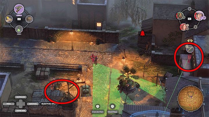 Ponownie warto spróbować przedostać się na dach jednego z tutejszych budynków - Desperados 3: Dotrzyj do biura w strefie magazynowej - solucja, opis przejścia - Desperados 3 - poradnik do gry