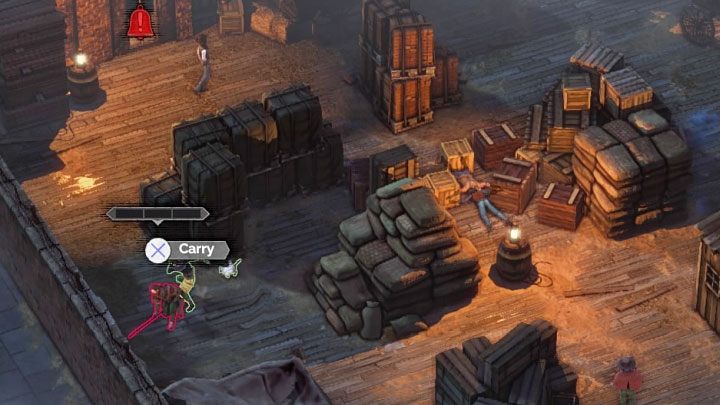 Dzięki przejściu po dachu twoi bohaterowie znajdą się w sąsiedztwie strefy magazynowej Storage Yard (M10,13) - Desperados 3: Dotrzyj do biura w strefie magazynowej - solucja, opis przejścia - Desperados 3 - poradnik do gry