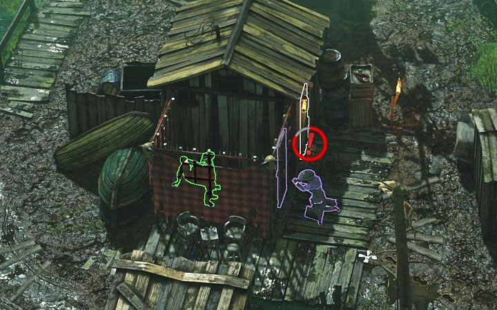 Otwieraniem cel może zajmować się wyłącznie McCoy - jako jedyny spośród członków drużyny posiada on wytrychy - Desperados 3: Otwórz klatki, uwolnij Waynea, 11 Misja - solucja, opis przejścia - Desperados 3 - poradnik do gry