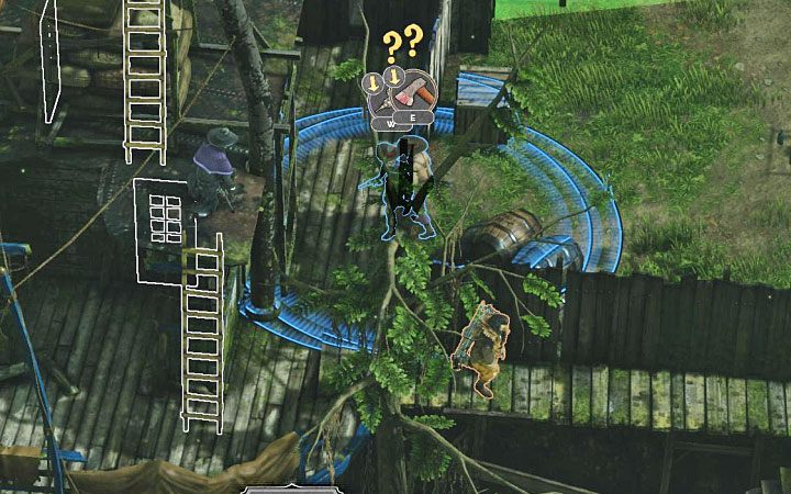 Sabotowanie Królowej nie jest łatwe, bo beczka na najwyższym pokładzie statku (M11,18) jest pilnowana przez wspomnianego wcześniej Long Coata - Desperados 3: Zinfiltruj i podpal Królową, 11 Misja - solucja, opis przejścia - Desperados 3 - poradnik do gry