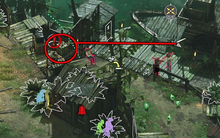 Ostatnia część zadania zakłada dotarcie na pokład małego parowca (M20,21) po to żeby uciec nim z mapy - Desperados 3: Zinfiltruj i podpal Królową, 11 Misja - solucja, opis przejścia - Desperados 3 - poradnik do gry