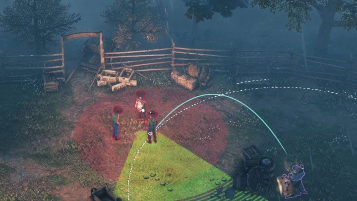 McCoy rozpoczyna ten etap na tyłach głównego budynku rancza (M5,1) - Desperados 3: Znajdź Hectora, 5 Misja - solucja, opis przejścia - Desperados 3 - poradnik do gry