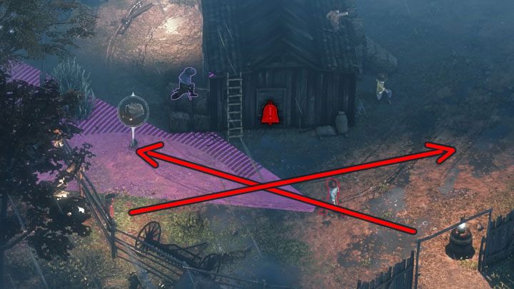 Kolejna lokacja odwiedzana w trakcie liniowej początkowej przeprawy to szopa (M5,3) - Desperados 3: Znajdź Hectora, 5 Misja - solucja, opis przejścia - Desperados 3 - poradnik do gry