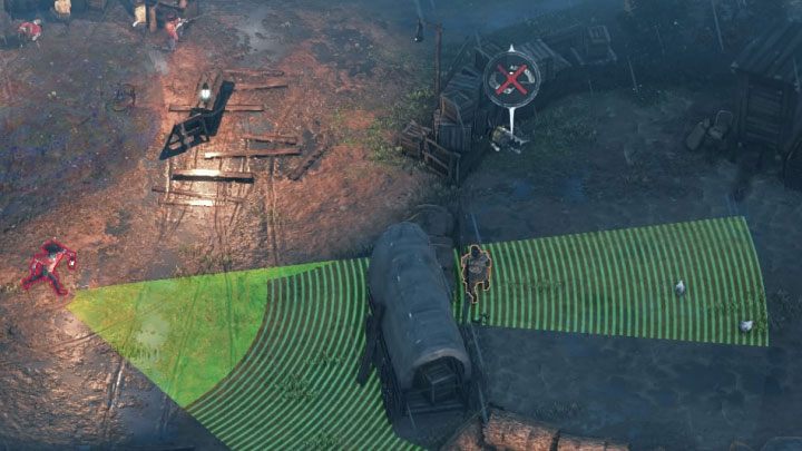 Zauważ, że wraz z awansowaniem do finału misji na ranczu pojawili się nowi wrogowie - Desperados 3: Podpal kałużę oleju, 5 Misja - solucja, opis przejścia - Desperados 3 - poradnik do gry