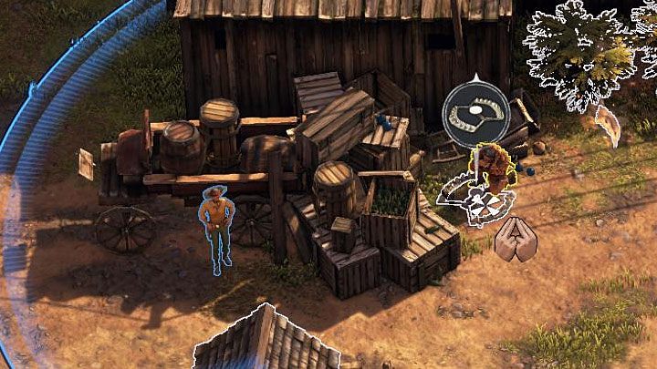 Misja rozpoczyna się na tyłach dużego budynku (M3,1) - Desperados 3: Ucieknij z zasadzki, zabij Jarvisa, 3 Misja - solucja - Desperados 3 - poradnik do gry