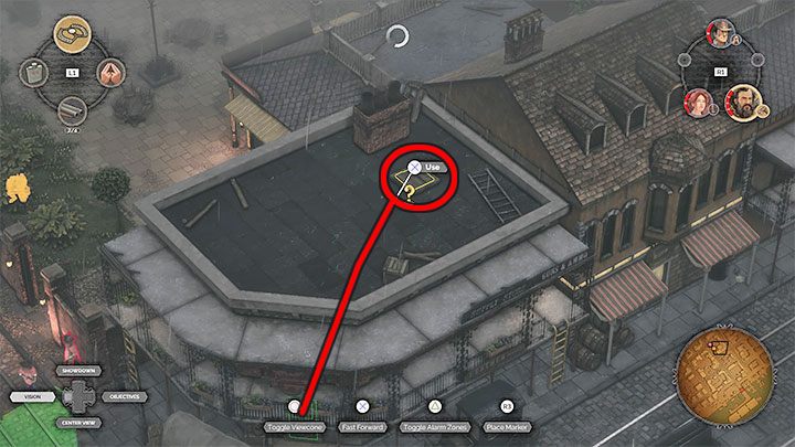 Do kolejnej części miasta możesz dotrzeć całą drużyną na dwa główne sposoby - Desperados 3: Omiń posterunek i pozyskaj przebranie - 12 Misja - solucja - Desperados 3 - poradnik do gry