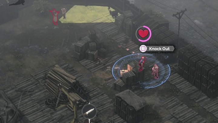 Kate powinna polegać na dalszym odwracanu uwagi i odciąganiu zwykłych przeciwników, przy czym cały czas obserwuj trasę podróży Long Coata - Desperados 3: Dotrzyj do przystani - 12 Misja - solucja, opis przejścia - Desperados 3 - poradnik do gry