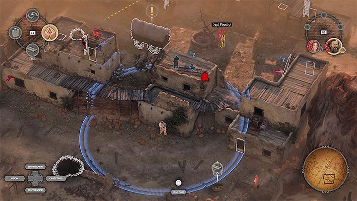 Głównym założeniem opisanej powyżej akcji było umożliwienie Hectorowi dotarcia do północnego obszaru sasiadującego z wioską (M14,11) - Desperados 3: Zablokuj tory kolejowe - solucja, opis przejścia - Desperados 3 - poradnik do gry