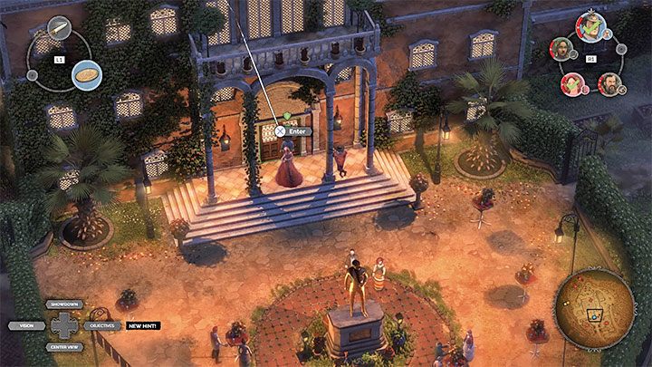 1 - Desperados 3: Odwróć uwagę gości urządzeniem z ogrodów - solucja, opis przejścia - Desperados 3 - poradnik do gry