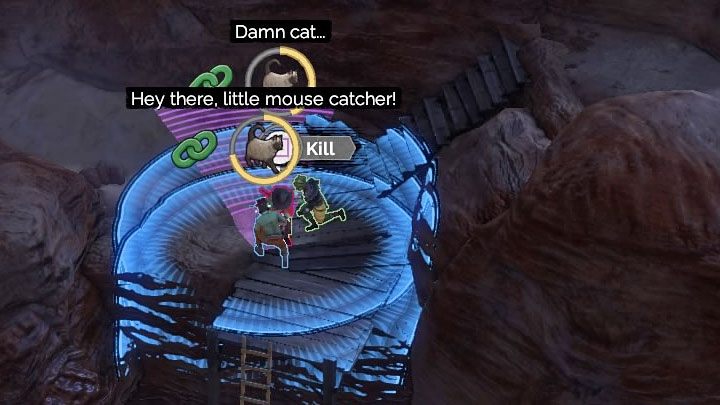 Kolejni wrogowie rozstawieni są nieco dalej i jest wśród nich kolejny Long Coat - Desperados 3: Odwróć uwagę gości urządzeniem z ogrodów - solucja, opis przejścia - Desperados 3 - poradnik do gry