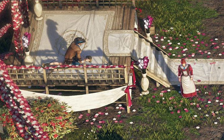 Wyzwanie to nie jest bardzo trudne, choć zakłada ono wybranie alternatywnego sposobu ukończenia misji - Desperados 3: 4 Misja - mapa, odznaki/wyzwania - Desperados 3 - poradnik do gry