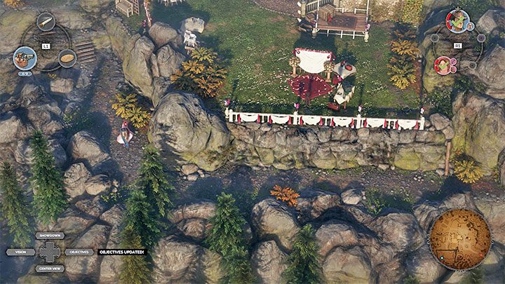 Brak możliwości użycia przebrania oznacza, że nie będziesz mógł w łatwy sposób dezorientować przeciwników grając jako Kate po to żeby Cooper mógł atakować ich od tyłu lub bezproblemowo omijać - Desperados 3: 4 Misja - mapa, odznaki/wyzwania - Desperados 3 - poradnik do gry