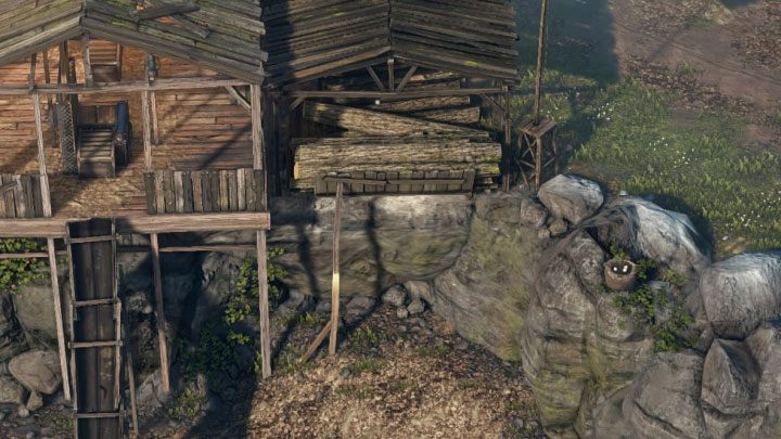 Okazja do zdobycia tej odznaki pojawia się w obszarze przed tartakiem (M7,12) - Desperados 3: 6 Misja - mapa, odznaki/wyzwania - Desperados 3 - poradnik do gry