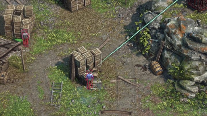 Zacznij płynąć w stronę klatki Kate (M9,2) - Desperados 3: 9 Misja - mapa, odznaki/wyzwania - Desperados 3 - poradnik do gry