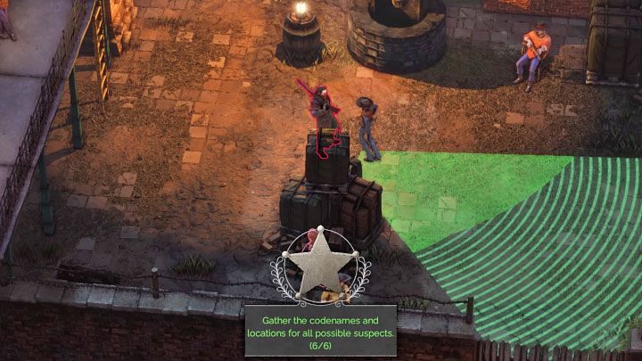 Schemat działania dokładnie opisaliśmy na kolejnej stronie naszego opisu przejścia - Desperados 3: 10 Misja - mapa, odznaki/wyzwania - Desperados 3 - poradnik do gry