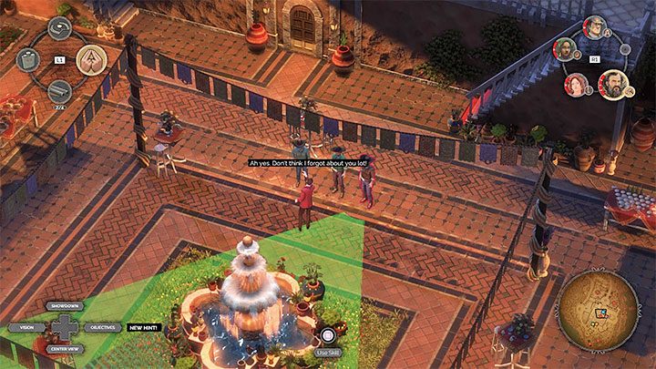 Zdobyciem tego wyzwania zajmij się dopiero pod koniec misji, po tym jak uda ci się przepędzić gości przyjęcia z wewnętrznego dziedzińca hacjendy (M15,10) oraz po tym jak wyeliminujesz wszystkich przeciwników obserwujących Devitta z okolicznych balkoników - Desperados 3: 15 Misja - mapa i odznaki/wyzwania - Desperados 3 - poradnik do gry