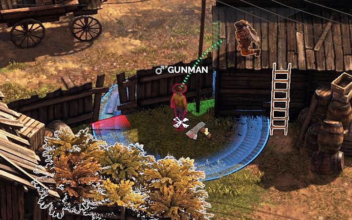 Jedną z ciekawych zależności w grze Desperados 3 jest to, że znajdując się nad przeciwnikiem możesz łatwiej unikać wykrycia lub łatwiej się do niego zbliżyć - Desperados 3: Porady na start - Desperados 3 - poradnik do gry