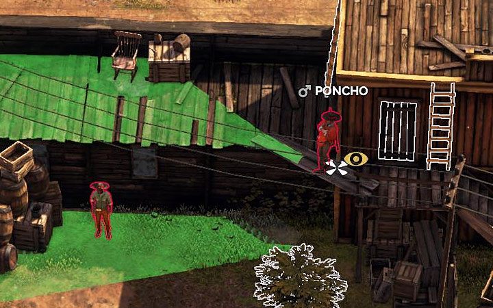 Większość przeciwników napotykanych w Desperados III jest w pełni podatnych na odwracanie uwagi - Desperados 3: Przeciwnik - dlaczego nie opuszcza posterunku? - Desperados 3 - poradnik do gry