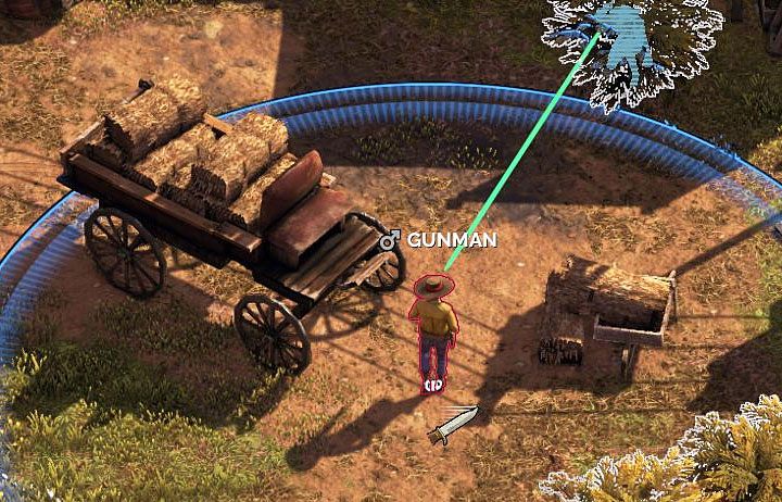 Jedną z bardziej przydatnych umiejętności Coopera jest rzut nożem - Desperados 3: Najlepsze umiejętności - który bohater? - Desperados 3 - poradnik do gry