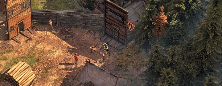 McBane przebywa na terenie placu budowy zlokalizowanego w północno-wschodniej części mapy (M3,3) - Desperados 3: Zabij McBanea, 3 Misja - solucja, opis przejścia - Desperados 3 - poradnik do gry