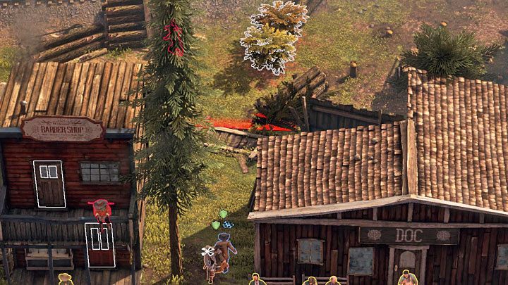 Na teren placu budowy prowadzą trzy główne przejścia (M3,10) - Desperados 3: Zabij McBanea, 3 Misja - solucja, opis przejścia - Desperados 3 - poradnik do gry