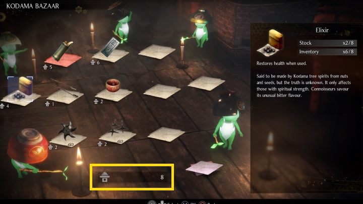 Każdy dostępny przedmiot ma swoją określoną cenę - Czym jest bazar Kodama w NiOh 2? - NiOh 2 - poradnik do gry