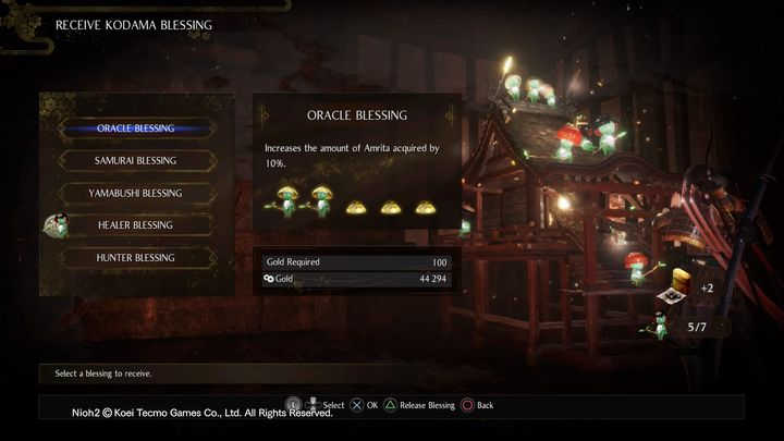 W świecie gry znajdziesz pięć różnych rodzajów Kodamy - Czym są błogosławieństwa Kodamy w NiOh 2? - NiOh 2 - poradnik do gry