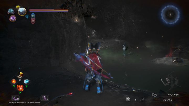 Pokonać tam możesz kobietę w postaci węża, Yokiego, jednego Gaki oraz pomniejszego Umi Bozu i strzelca z demoniczną ręką - Sanktuarium żmii | Solucja NiOh 2 - NiOh 2 - poradnik do gry