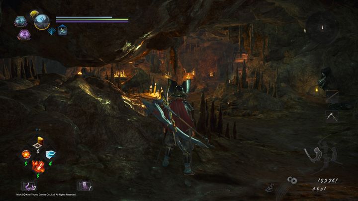 Napotkasz tam kolejne wężowe Yokai, najlepiej zwabić jedną, niż podejmować walkę z dwiema naraz - Ukryte potwory Okehazamy | Solucja NiOh 2 - NiOh 2 - poradnik do gry