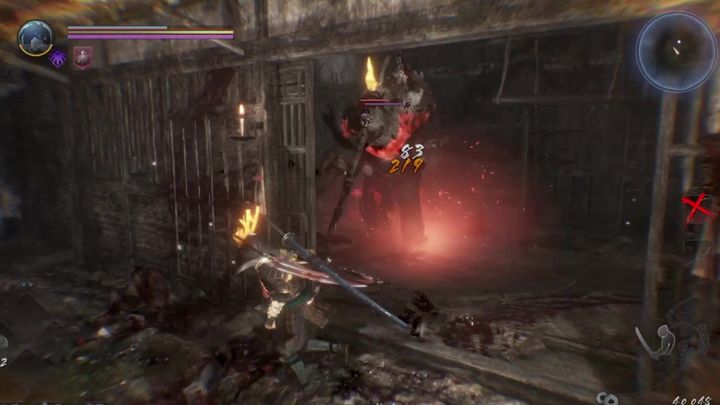 Po drugiej stronie mostu natrafisz na Tubylca - Bestia zrodzona z dymu i ognia | Solucja NiOh 2 - NiOh 2 - poradnik do gry
