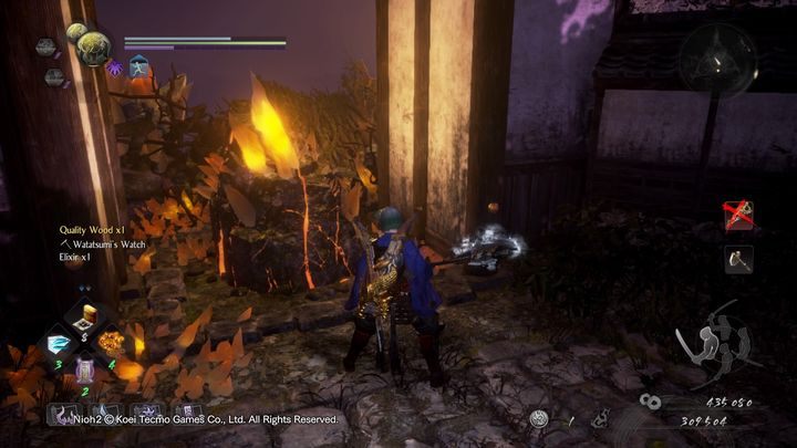 Gdy to zrobisz, Mumyo oddzieli się od ciebie - NiOh 2: Podziwianie kwiatów wiśni w Daigo, solucja - NiOh 2 - poradnik do gry