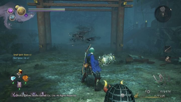 Wejścia do budynku jednakże pilnować będzie Wojownik Magatsu - NiOh 2: Punkt widzenia, solucja - NiOh 2 - poradnik do gry