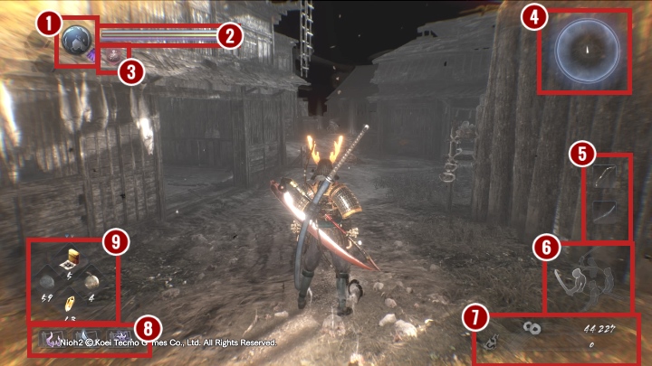 Numer - Interfejs w NiOh 2 - NiOh 2 - poradnik do gry