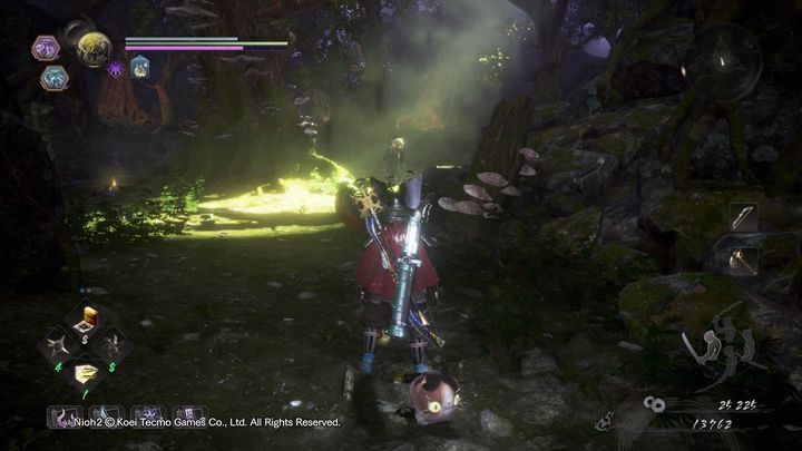 Przed tobą ukaże się miejsce, w którym zobaczysz dosyć jasne światło - Droga ucieczki | Solucja NiOh 2 - NiOh 2 - poradnik do gry